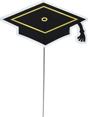 Grad Cap Yard Stake Multi
