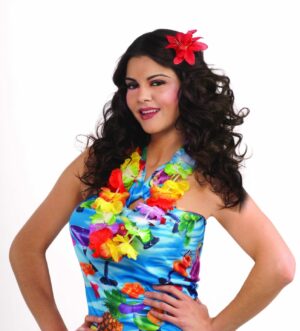 Silk Flower Lei