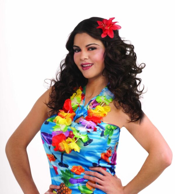 Silk Flower Lei
