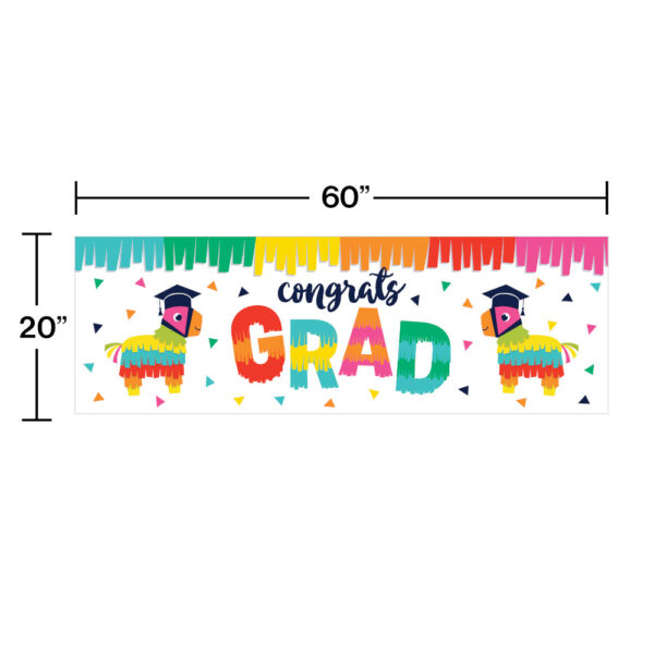 Fiesta Fun Congrats Grad Banner