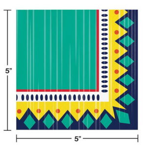 Pottery Beverage Napkins 16CT