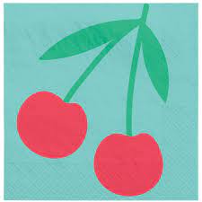 Tutti Frutti Beverage Napkins 16CT