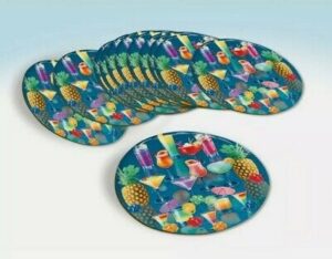 Luau Drinks Coaster Set