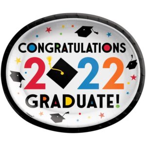 "well Done Grad" Oval Plates