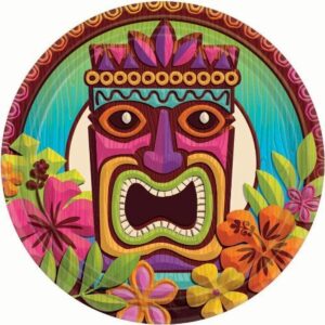 Tropical Tiki 7" Plates 60CT
