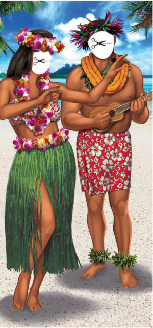 Luau Stand-In Poster 30"