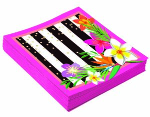 Luau Napkins 10"