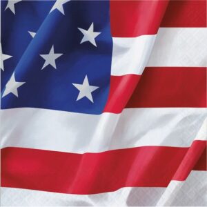 Flying Flag Lunch Napkins 16CT