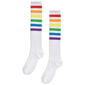 Rainbow Knee Socks