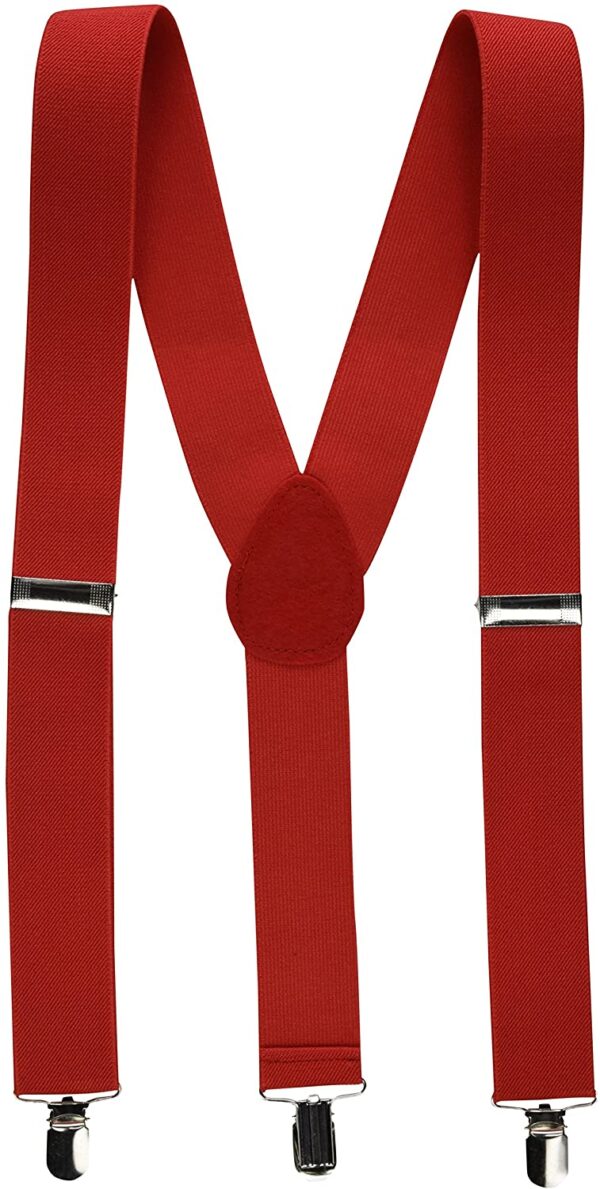 Solid Color Suspenders