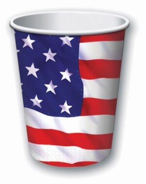Patriotic Cups - 9 Oz