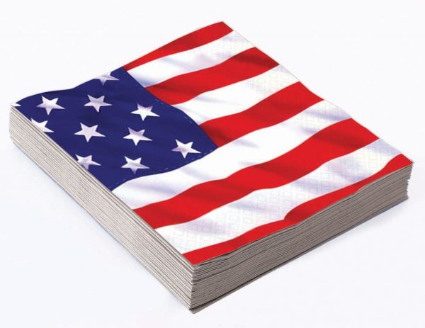 Patriotic Dinner Napkins