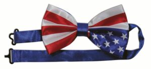 Patriotic Bowtie W/strap
