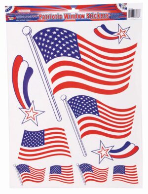 Patriotic Window Stickers