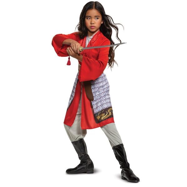 Mulan Hero Dress Child Costume