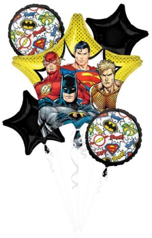 Justice League Balloon Bouquet