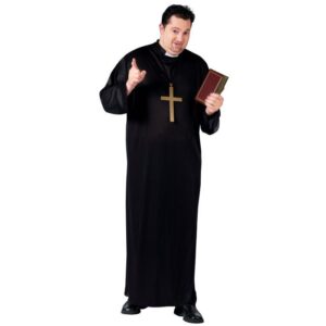 Priest Robe Plus Size Adult Costume