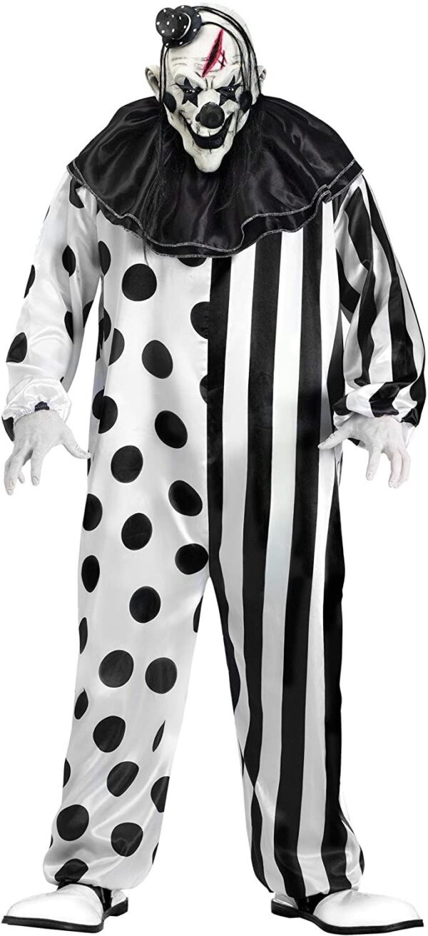 Killer Clown Deluxe Plus Size Adult Costume