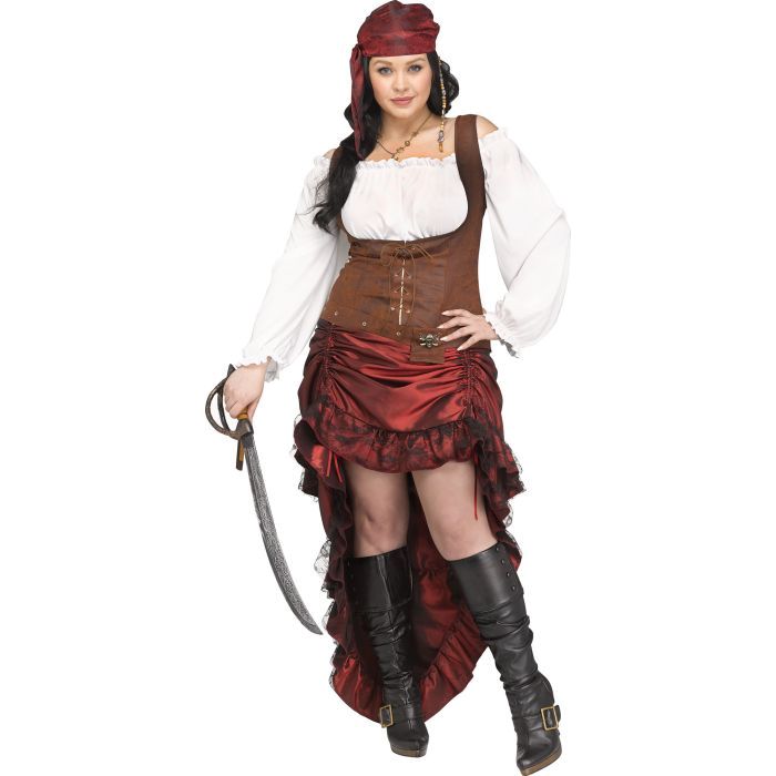 Pirate Queen Adult Costume 