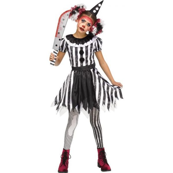 Haunted Harlequin Teen Costume - Party WOW