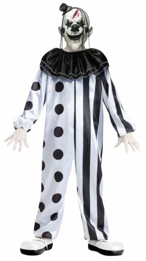 Killer Clown Boy Child Costume