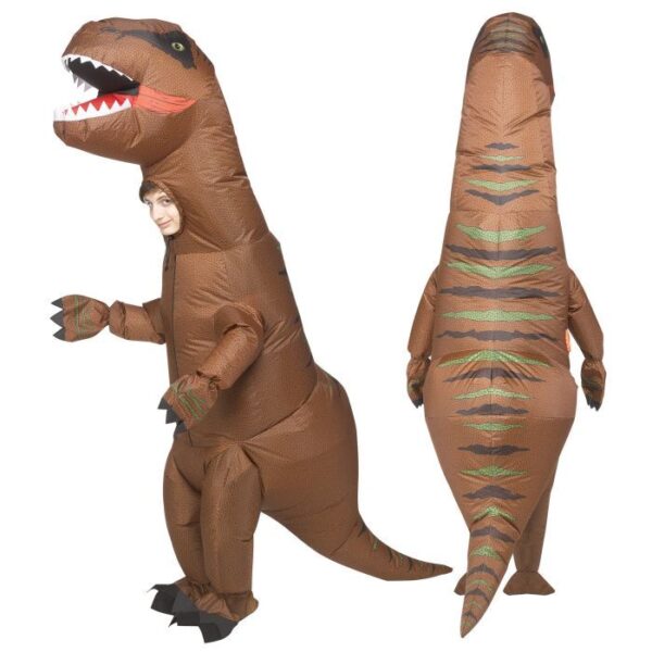 Inflatable T-rex Child Costume
