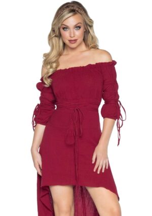 Peasant Dress Black Adult