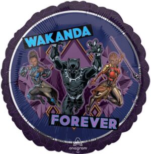 18" Black Panther Mylar Balloon