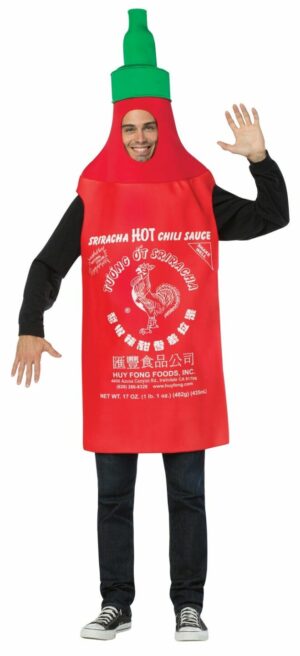 Sriracha Adult Costume