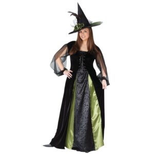 Goth Maid Witch Plus Size Adult Costume