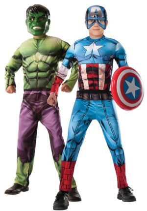 Captain America/hulk Child Costume