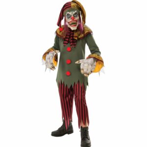 Crazy Clown Child Costume