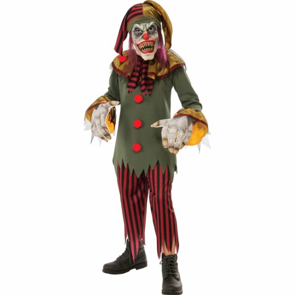 Crazy Clown Child Costume