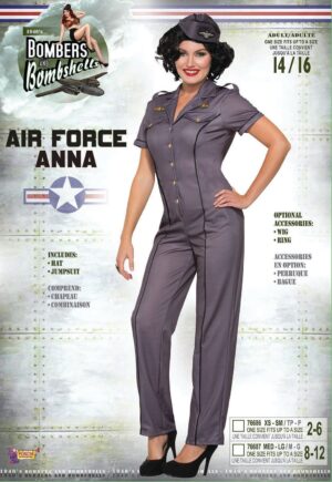 Air Force Anna Adult Costume