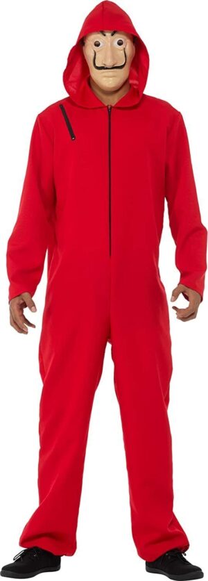 Money Heist Jumpsuit Adult