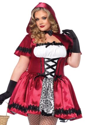 Gothic Red Riding Hood Adult Costume