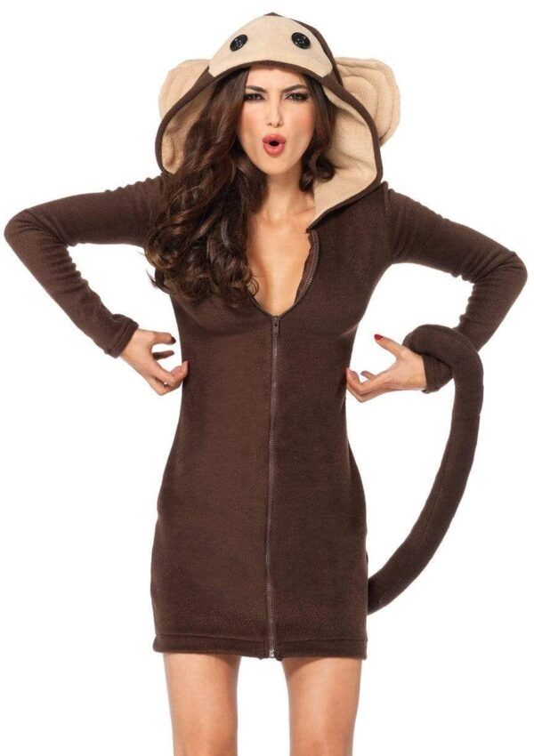 Cozy Monkey Adult Costume