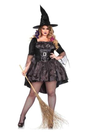Black Magic Mistress Plus Size Adult Costume