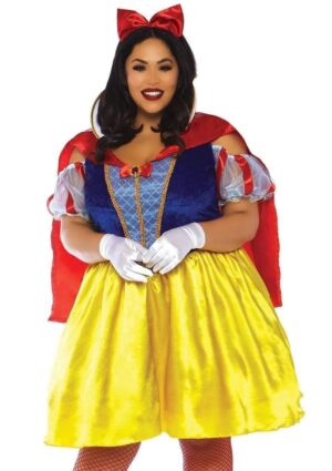 Fairytale Snow White Plus Size Adult Costume