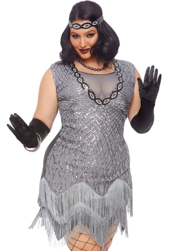 Roaring Roxy Dress Plus Size Adult Costume