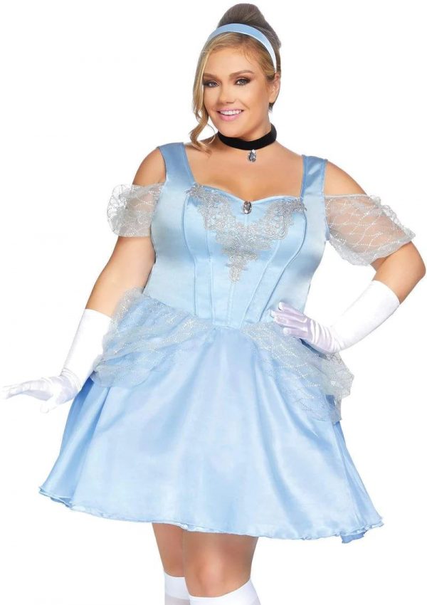 Glass Slipper Sweetie Plus Size Adult Costume