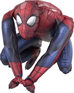 15" Sitting Spiderman Mylar Balloon