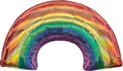 34" Iridescent Rainbow Holographic Balloon