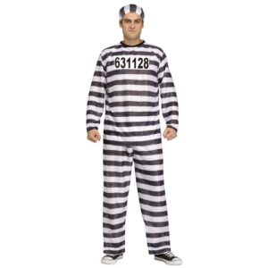 Jailbird Adult Costume