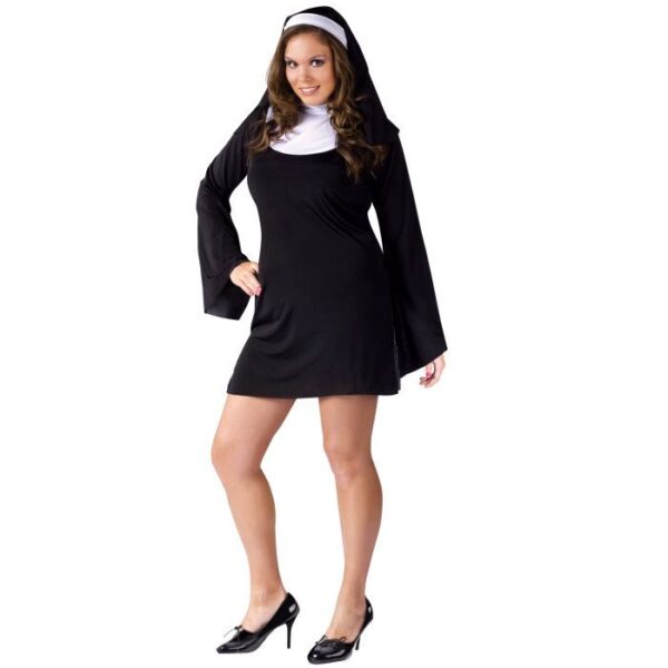 Naughty Nun Plus Size Adult Costume