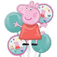 Peppa Pig Balloon Bouquet