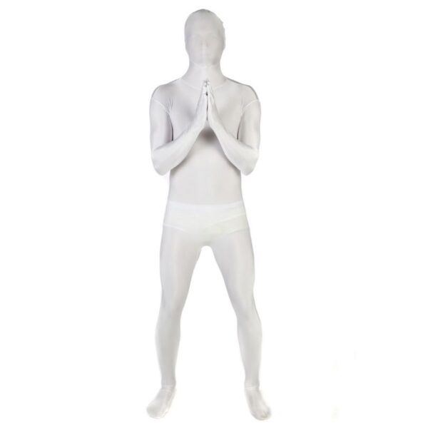 White Morphsuit Adult Costume