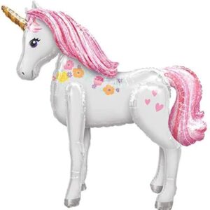 34" Walking Unicorn Balloon