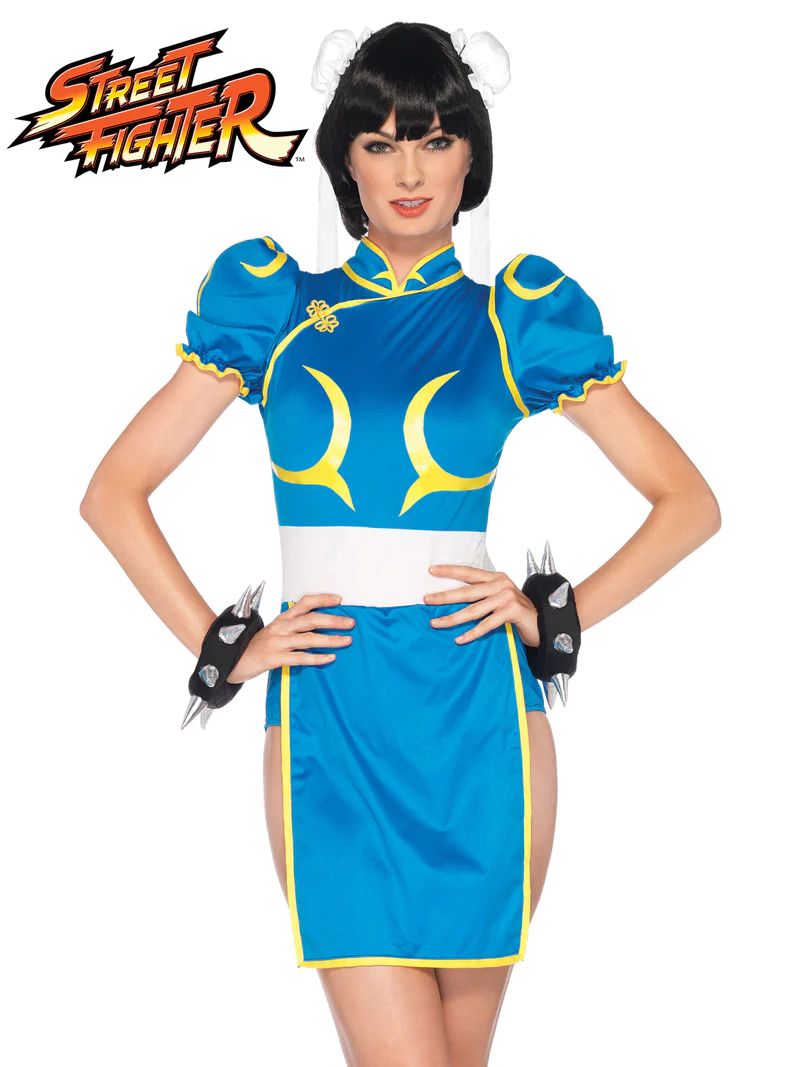 Chun-Li Romper Adult Costume