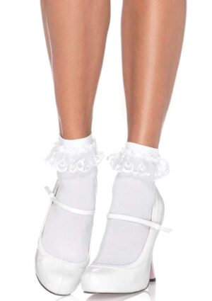 Anklet W/Lace Ruffle